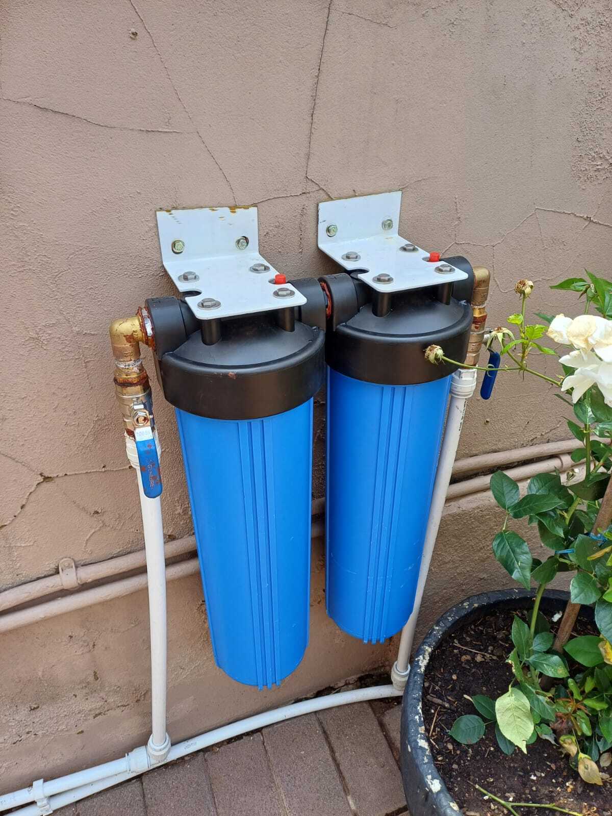 rainwater harvesting? or AI pipe maze